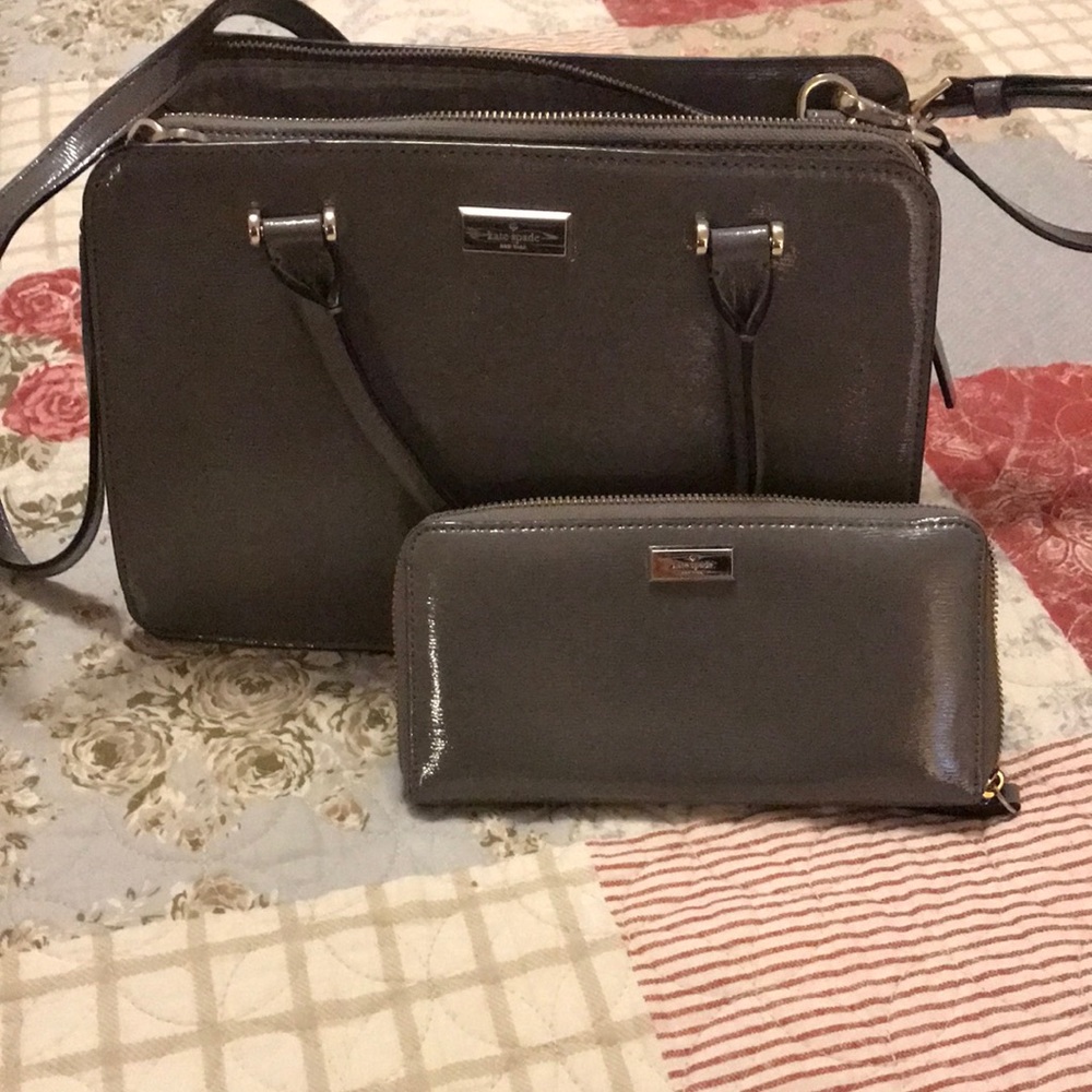 Kate Spade handbag with matching wallet